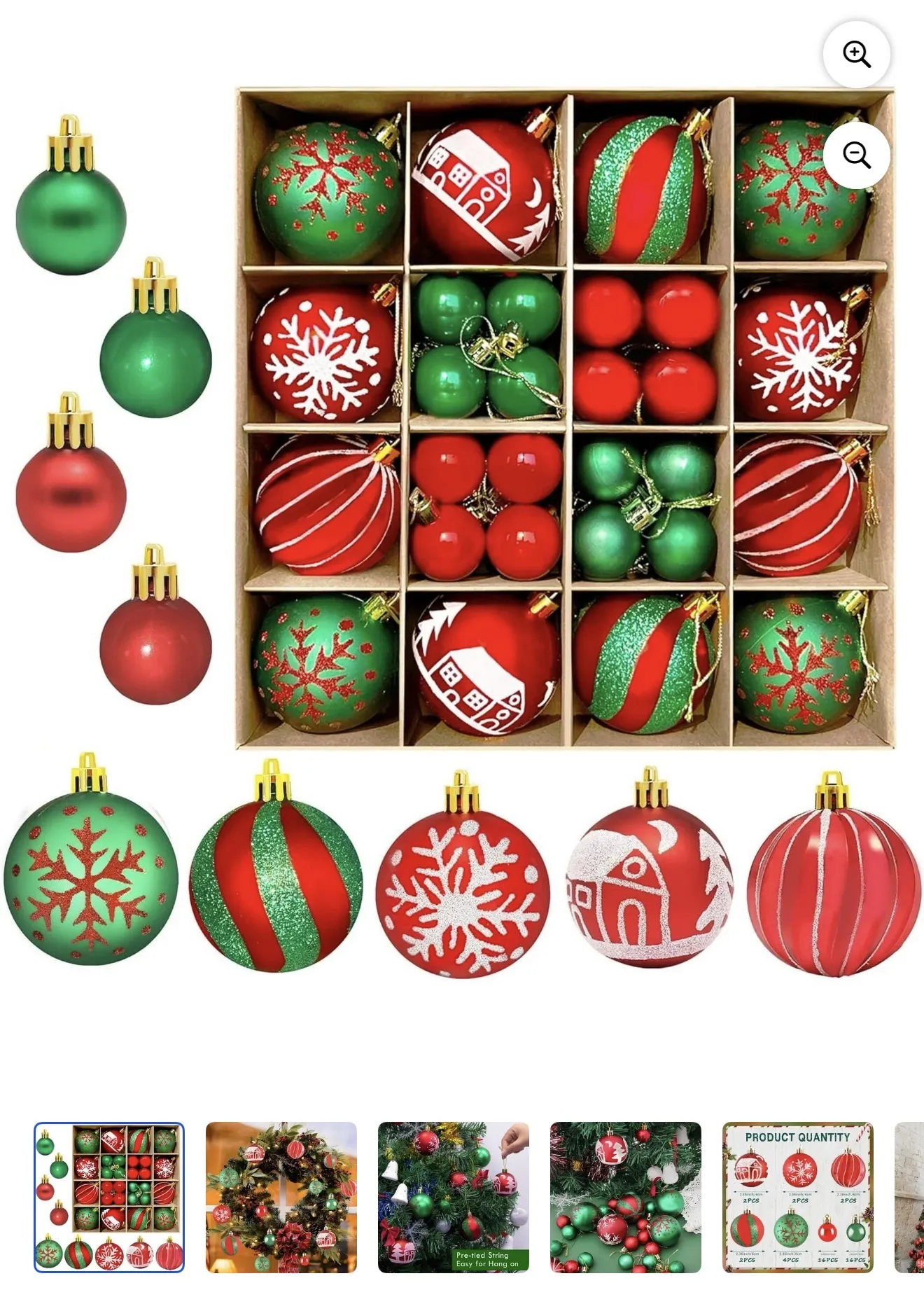 CHRISTMAS TREE DECORATIONS