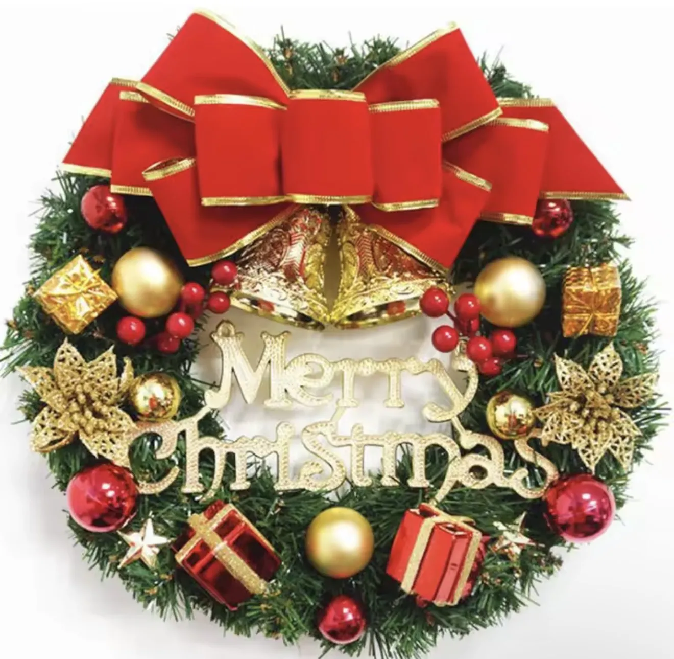 Christmas door wreath